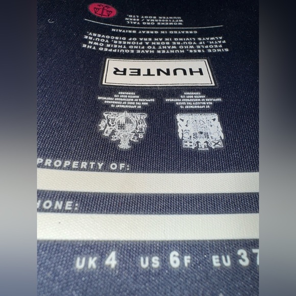 HUNTER TALL boots women’s girls shoes j size 6 - Picture 13 of 15